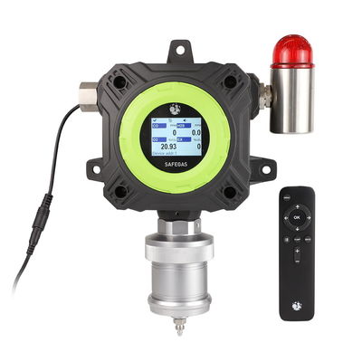 Safegas YT-98H Fixed Multi-Gas Detector with Built-in Pump and Wireless Data Transmission IECEx ATEX Certified for Industrial Use