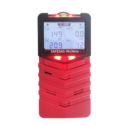 Multi-Gas Detector with Imported Sensors for NH₃/H₂S/CO₂/CH₄ – IP66/IP68 Waterproof and Man Down Alarm