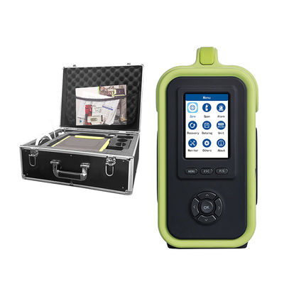 Portable Gas Analyzer with 1100°C Flue Gas Detection, Lithium Polymer Battery, and Modular Structure
