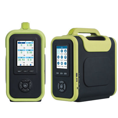 Portable Multi Gas Detector With Pump Suction PH3 SF6 ETO O2 CO VOC H2S Gas Analyzer