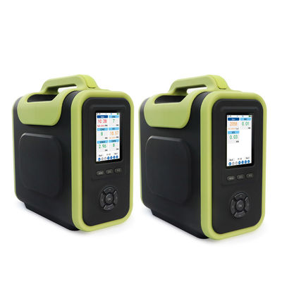 Portable PM2.5/PM10 Dust Monitor with Laser Sensor for 0–1000 µg/m³ Range and 1 µg/m³ Resolution