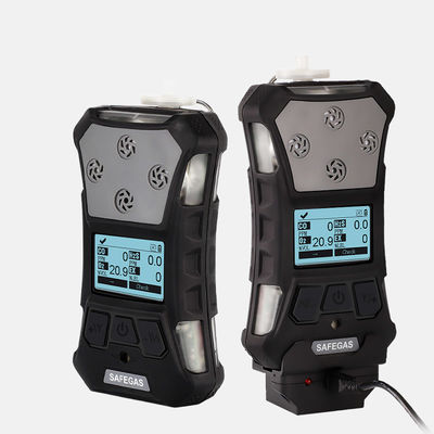 Portable Multi Gas Detector with 15 Hours Continuous Operation IECEx and ATEX Certificate
