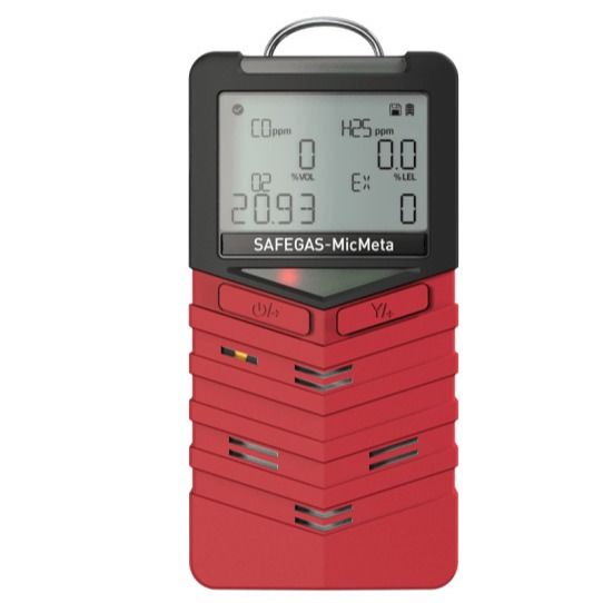 IECEx Certified CO2 and O2 2 in 1 Gas Detector 1000 Sets Data Record