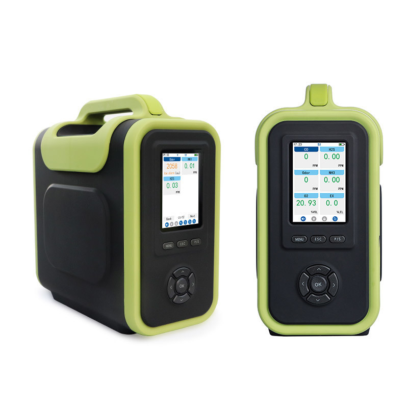 Portable Multi Gas Analyzer 18 In 1 Detect Air Quality Customized Flue Gas Detector