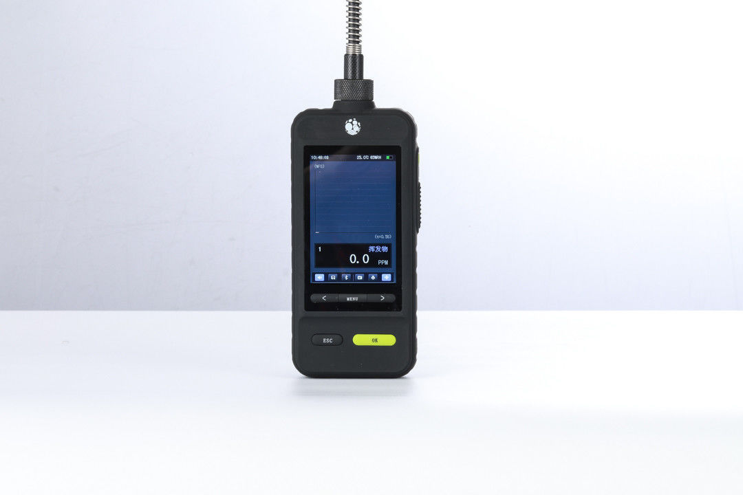 Flashlight Function Ozone Single Gas Detector O3 Gas Detector With White Flash And Alarm Status On Display