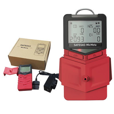Compacte MicMeta multi-gasdetector met ID-wachtwoordbescherming voor inspectie van toegang tot een afgesloten ruimte
