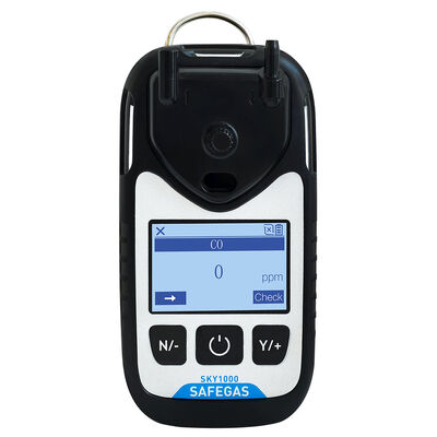Draagbare CO-detector met pompdiffusie dubbele bemonstering en datalogger voor koolmonoxidedetectie